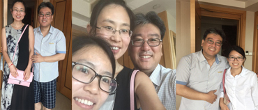 Kim& Friends Inc ‘s visit to Shanghai  Kevin Kim, CEO of Kim& Friends Inc. pai